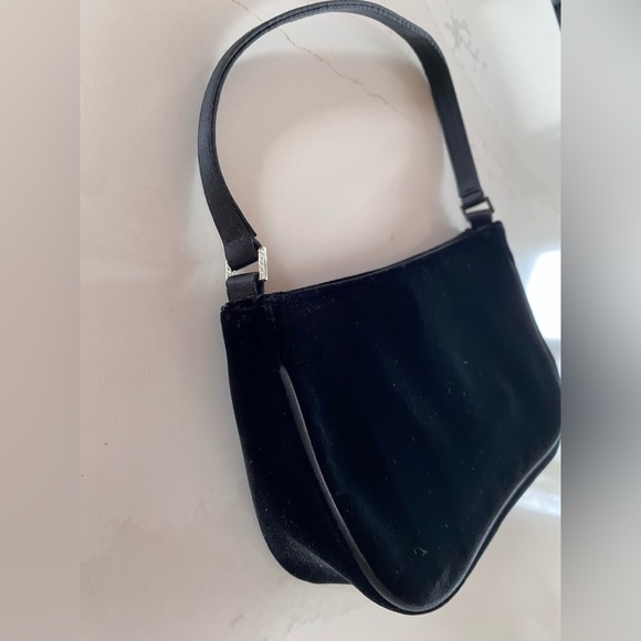 Vintage Hillard & Hanson Velvet Bling Evening Bag - Picture 4 of 5